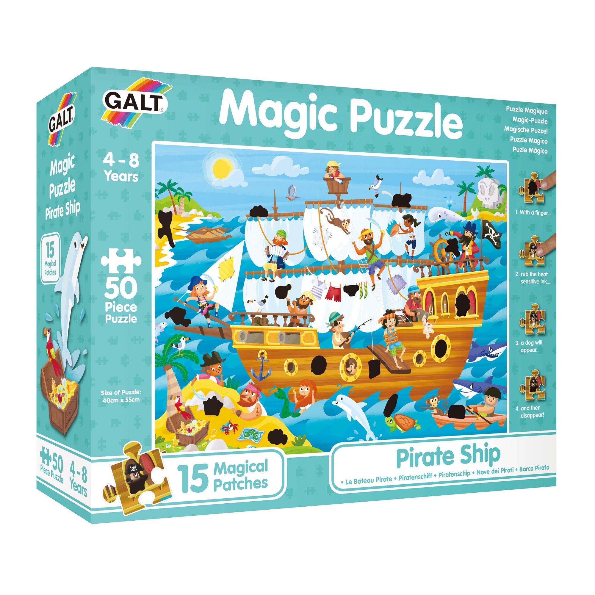 Pirate Ship Magic Puzzle