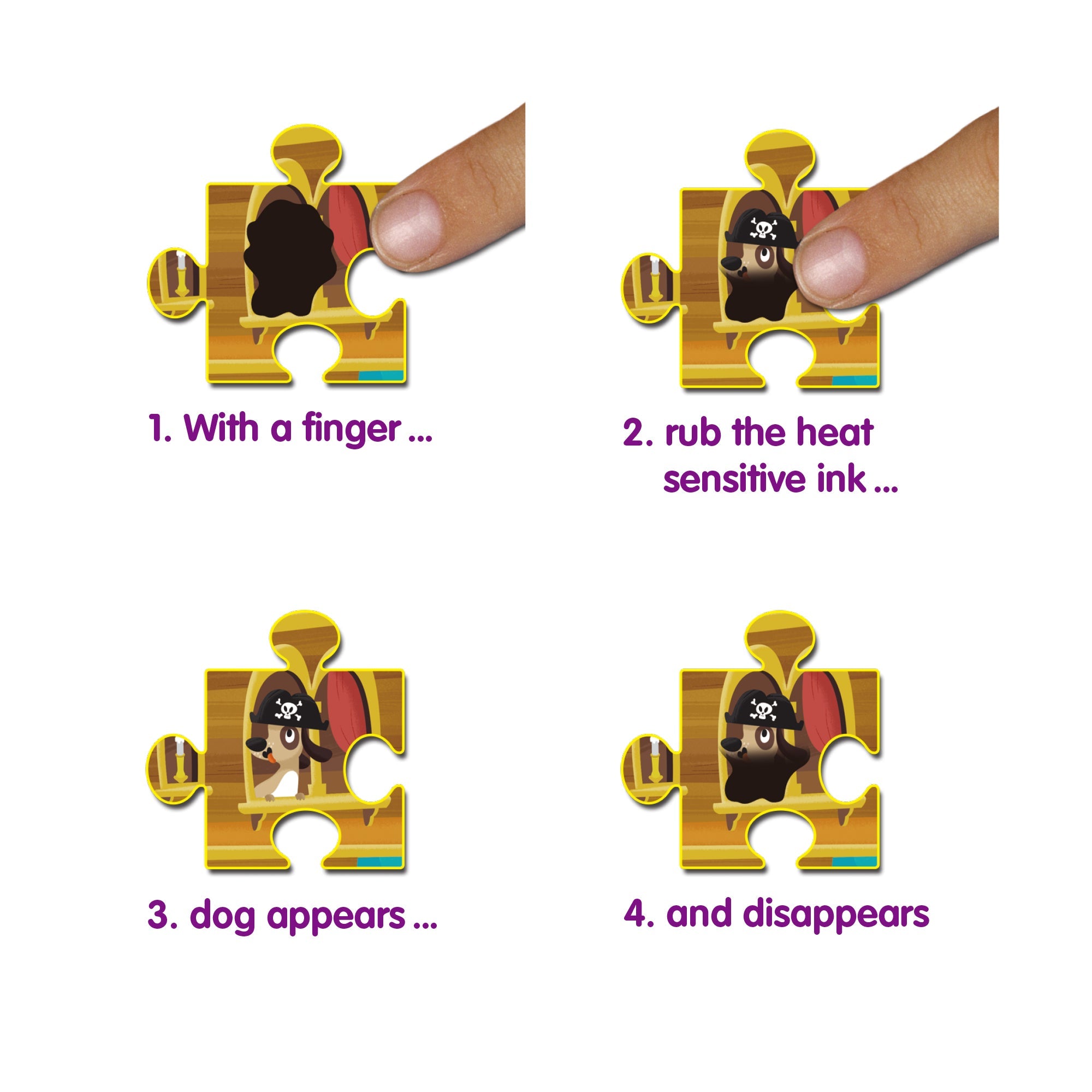 Pirate Ship Magic Puzzle