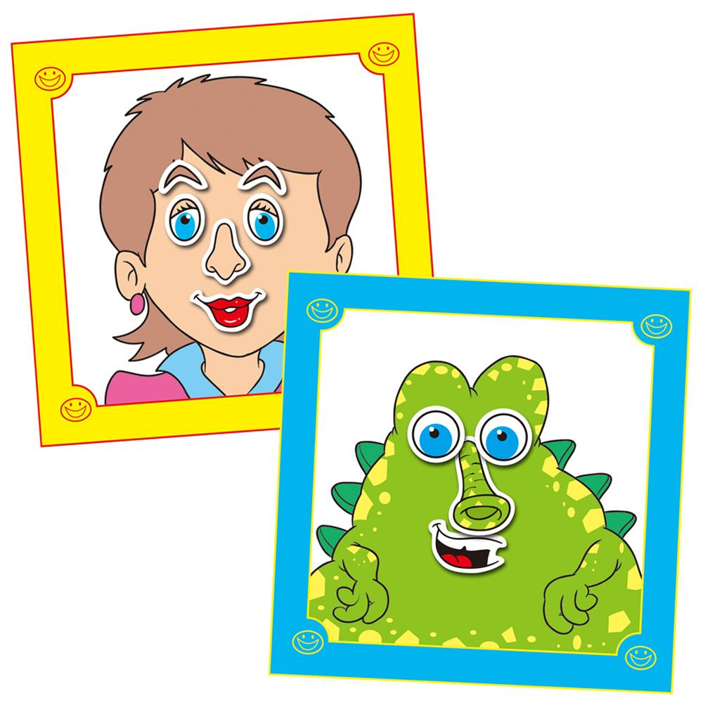 Funny Faces Sticker Book